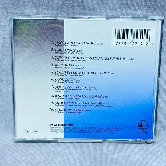 Moonlighting TV Soundtrack CD MCA Records 1987 MCAD-6214 - Picture 4 of 6